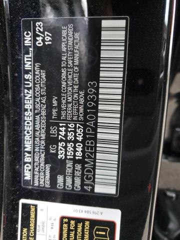 MERCEDES-BENZ EQS SUV 450 4MATIC 2023
