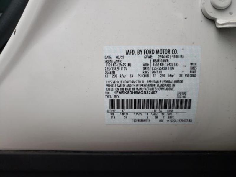 FORD EXPLORER XLT 2021