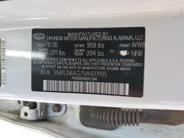 HYUNDAI ELANTRA SEL 2021