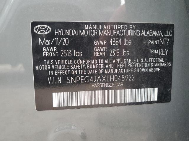 HYUNDAI SONATA SE 2020