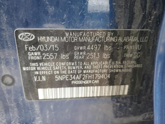 HYUNDAI SONATA SPORT 2015