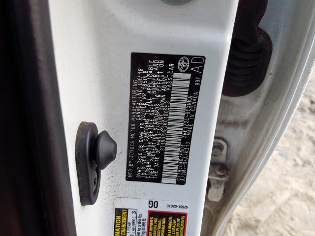 TOYOTA COROLLA L, 2019