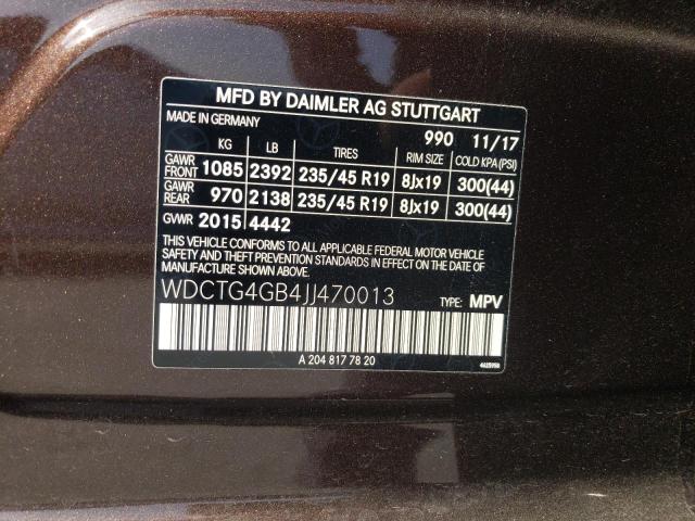 MERCEDES-BENZ GLA 250 4MATIC 2017