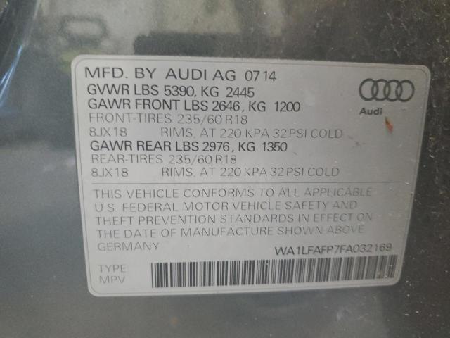 AUDI Q5 PREMIUM PLUS 2015