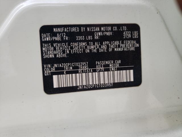 NISSAN LEAF SV 2012