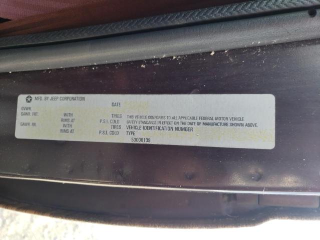 1989 JEEP GRAND WAGONEER