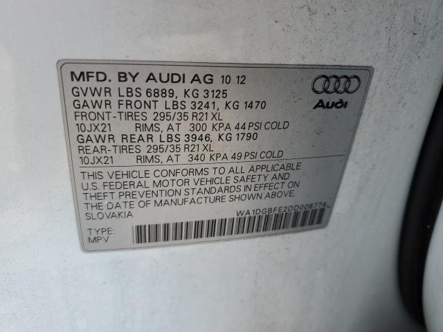 AUDI Q7 PRESTIGE 2013