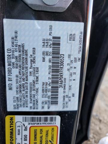 FORD FUSION TITANIUM 2015