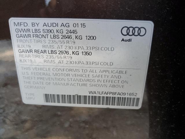 AUDI Q5 PREMIUM PLUS 2015