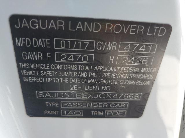 JAGUAR F-TYPE R 2017