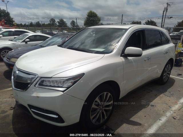 Acura MDX TECHNOLOGY 2016
