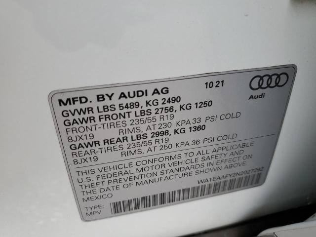 AUDI Q5 PREMIUM PLUS 45 2022