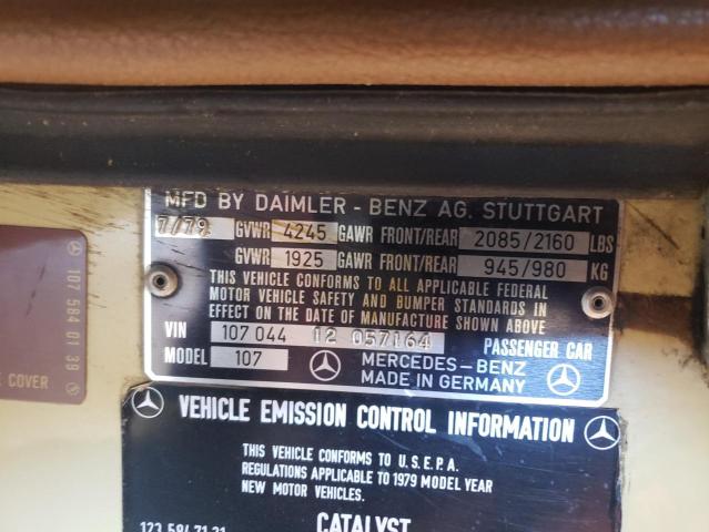 1979 MERCEDES-BENZ 450 SL