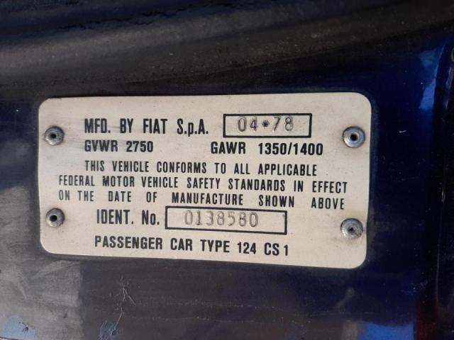 1978 FIAT SPIDER
