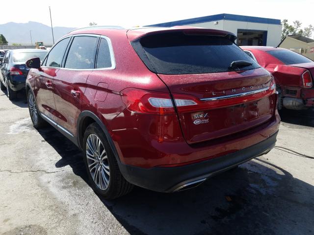 LINCOLN MKX RESERVE 2016