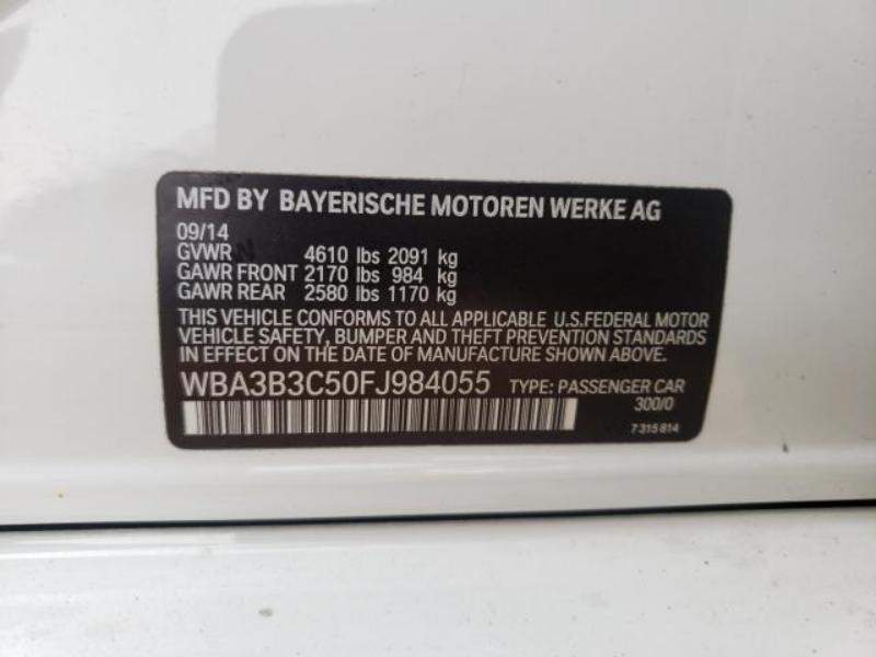 BMW 328 XI 2015