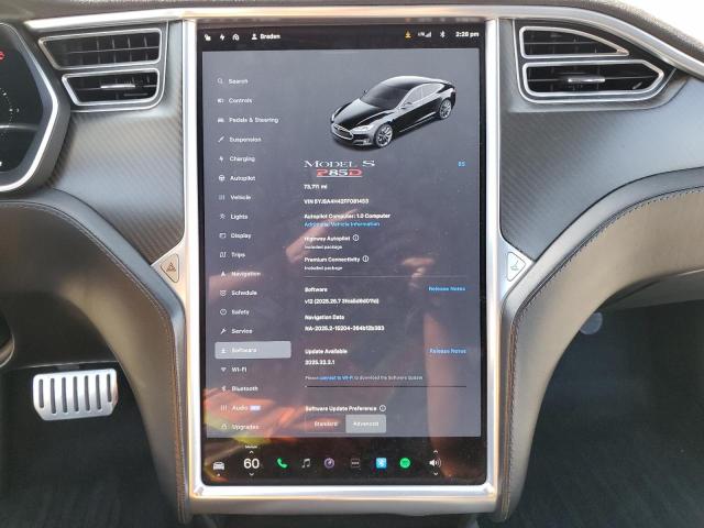 TESLA MODEL S P85D 2015