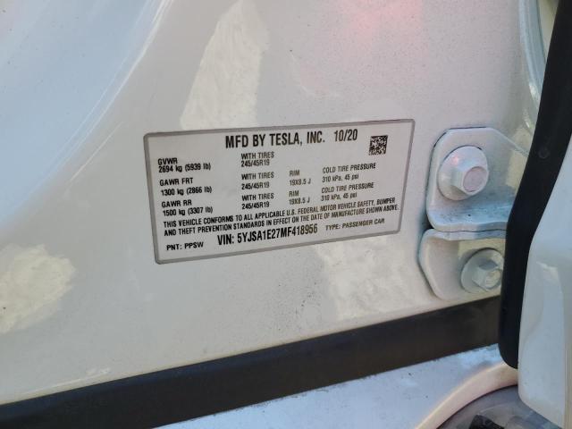 TESLA MODEL S 2020