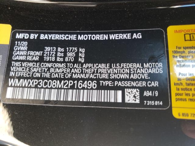 MINI COOPER SE 2021