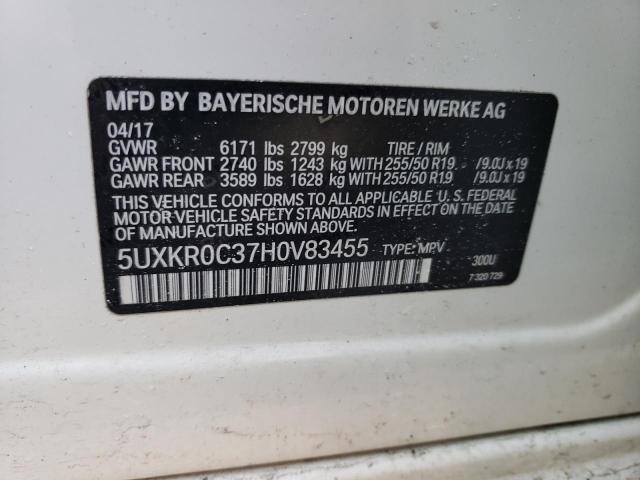 BMW X5 XDRIVE35I 2017