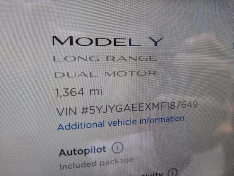TESLA MODEL Y 2021