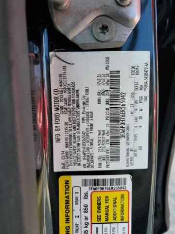 FORD FUSION SE 2014