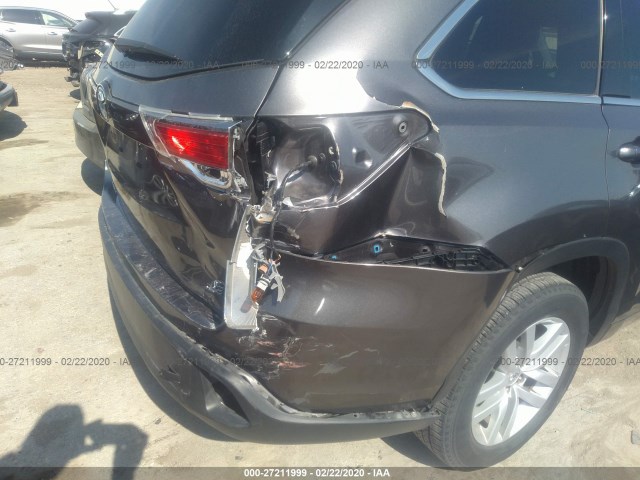 TOYOTA HIGHLANDER LE 2014