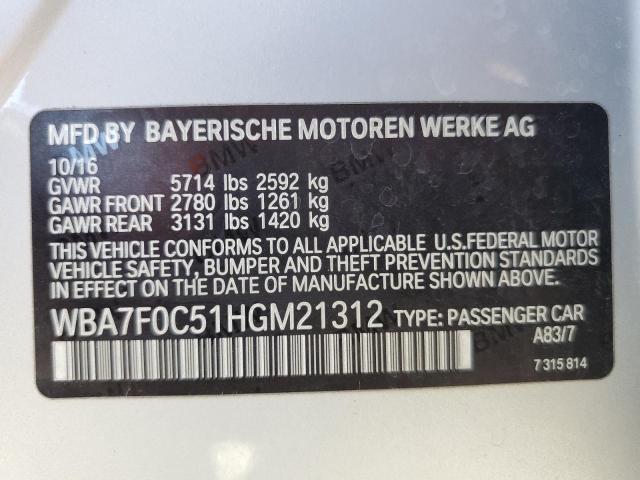 BMW 750 I 2017