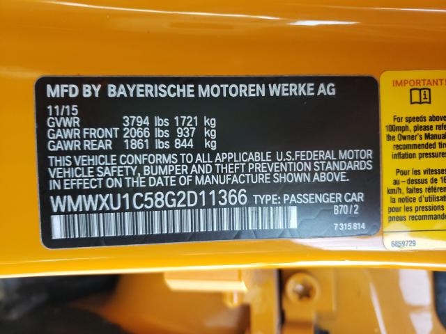 MINI COOPER 2016