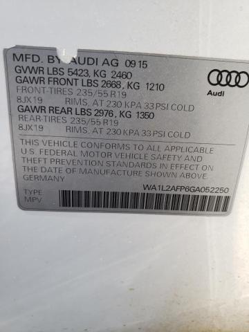 AUDI Q5 PREMIUM PLUS 2016
