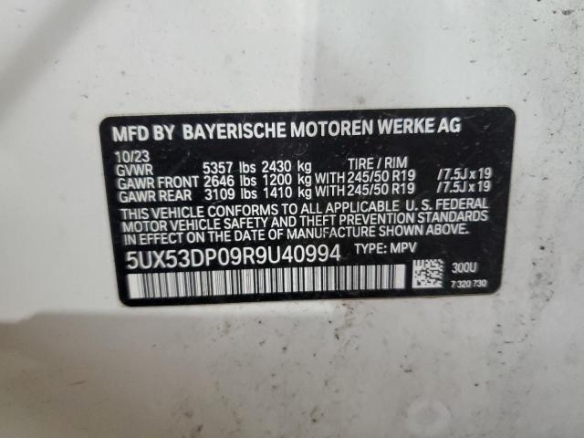 BMW X3 XDRIVE30I 2023