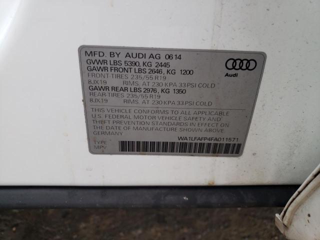 AUDI Q5 PREMIUM PLUS 2015