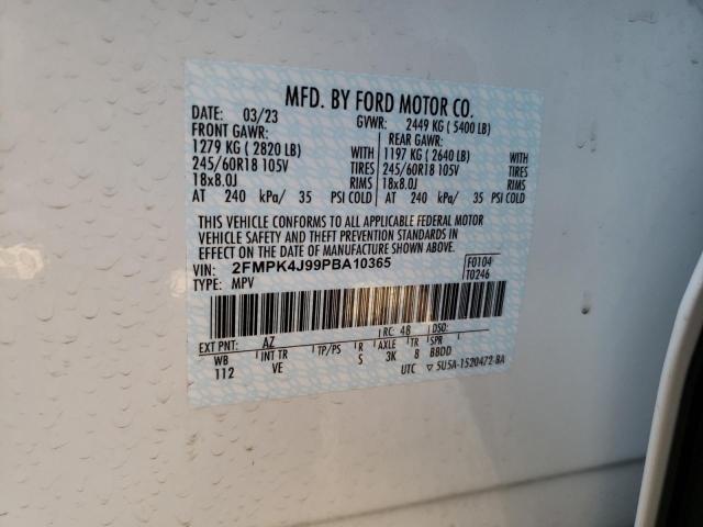 FORD EDGE SEL 2023