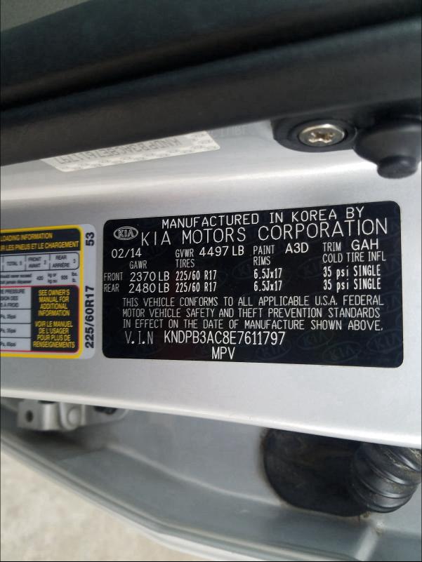 KIA SPORTAGE BASE 2014