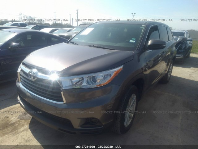 TOYOTA HIGHLANDER LE 2014