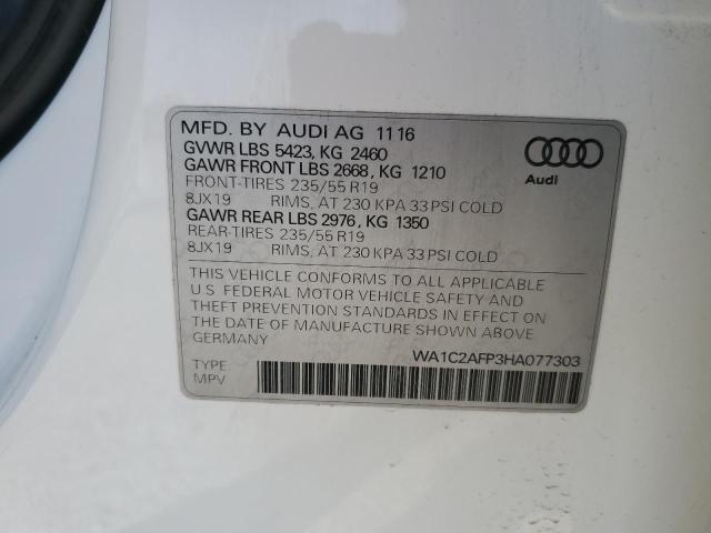 AUDI Q5 PREMIUM 2017