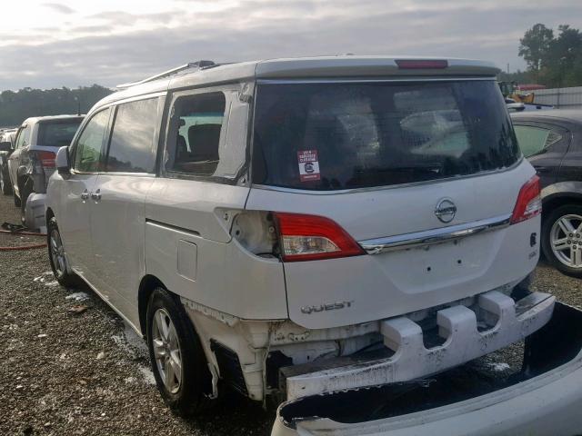 NISSAN QUEST S 2012