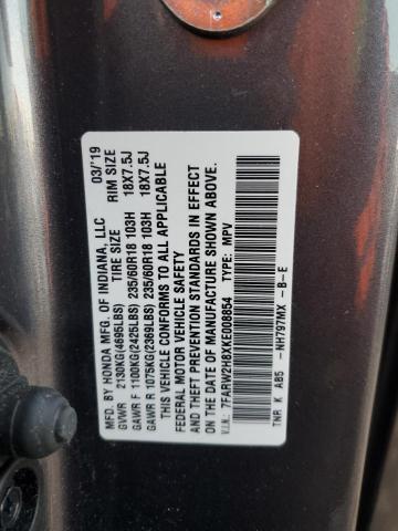 HONDA CR-V EXL 2019