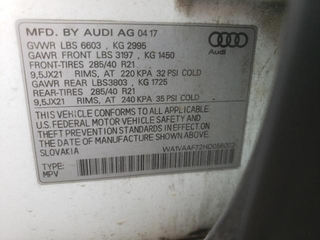 AUDI Q7 PRESTIGE 2017