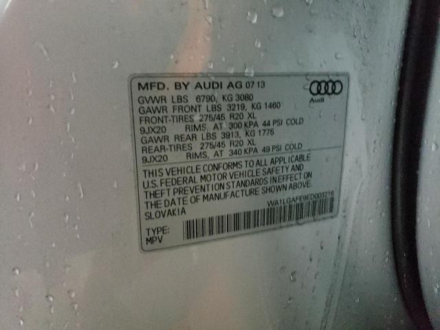 AUDI Q7 PREMIUM PLUS 2014
