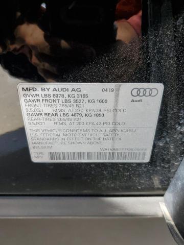 AUDI E-TRON PRESTIGE 2019