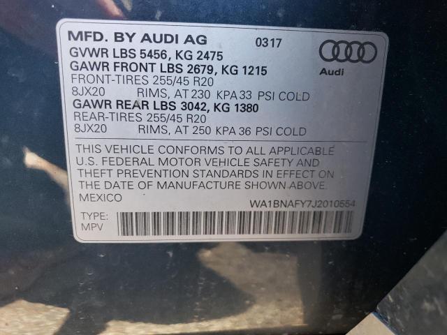 AUDI Q5 PREMIUM PLUS 2018