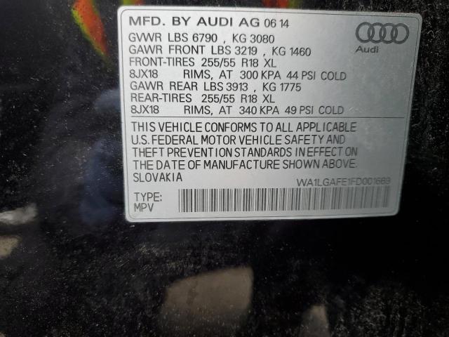 AUDI Q7 PREMIUM PLUS 2015