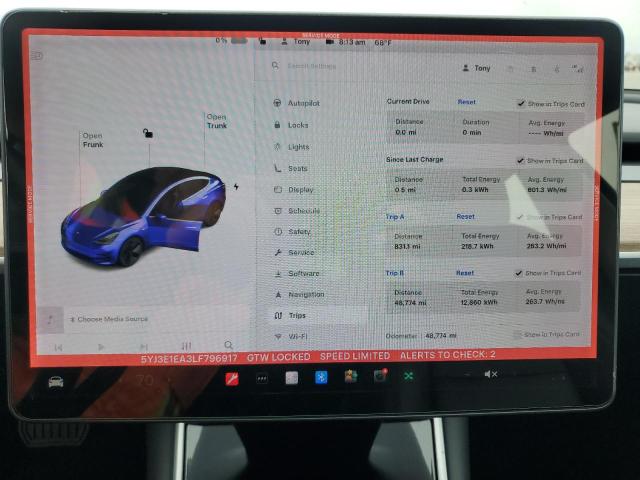 TESLA MODEL 3 2020