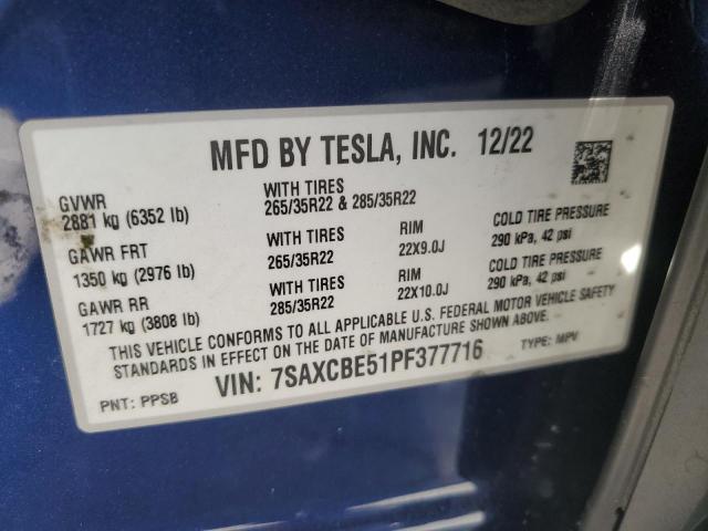 TESLA MODEL X 2022