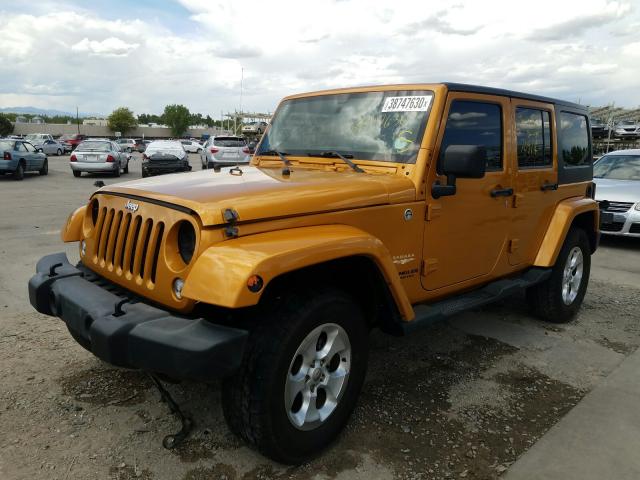 JEEP WRANGLER UNLIMITED SAHARA 2014