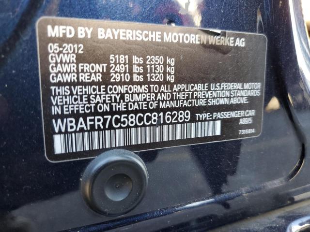 BMW 535 I 2012