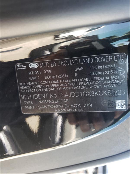 JAGUAR F-TYPE 2018
