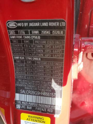 LAND ROVER DISCOVERY SPORT HSE 2017