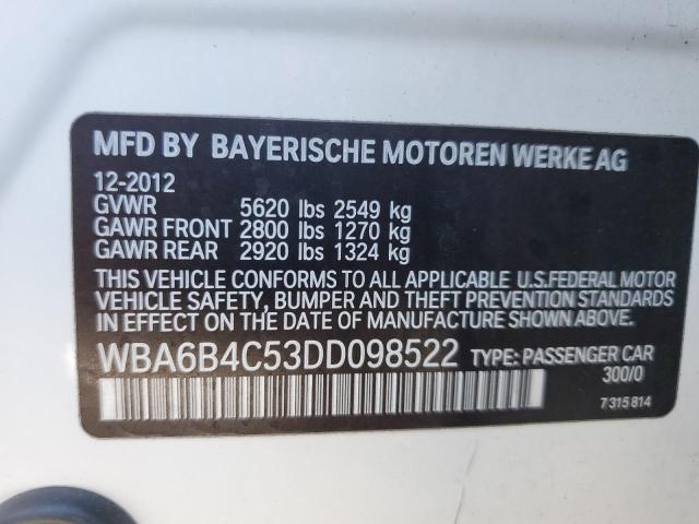 BMW 650 XI 2013